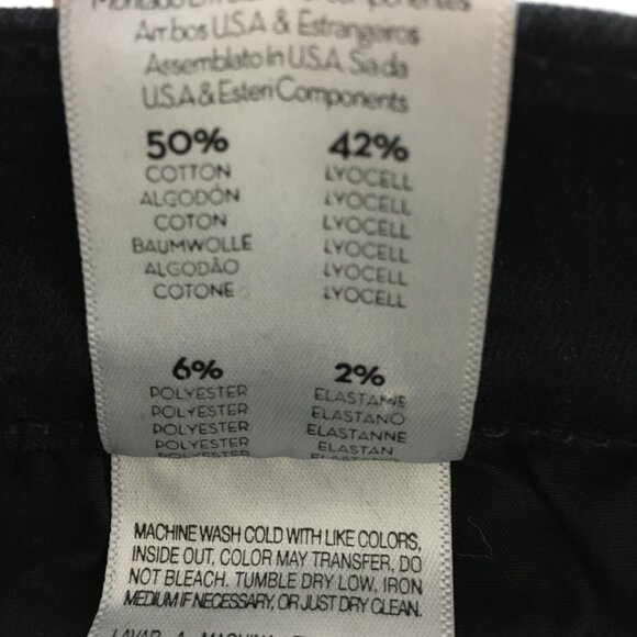 MOTHER Jean Womens 25 Stunner Zip Ankle Step Fran My Wildest Ride Dark Blue - Picture 13 of 15